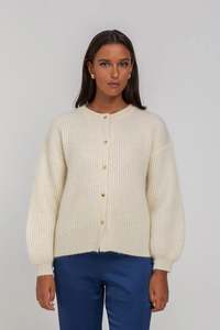 Party in a Cardi - Ivory
