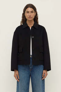 Mya Wool Jacket – Black