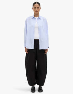 Lola Barrel Pant - Black
