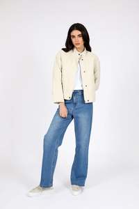 Marlow: Kyoto Quilted Jacket – Oat
