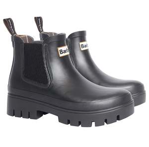 Barbour Halton Chelsea Welly - Black