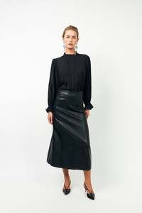 Lazise Maxi Skirt - Black