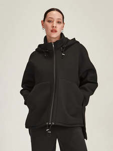 Sills: Tokyo Hooded Coat - Black