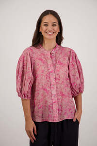 Harlow Top - Pink Floral