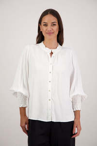 Audrey Top - White