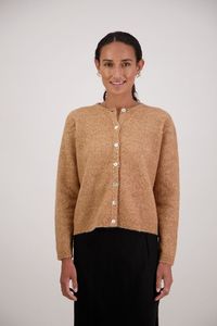 Briarwood: Frenchie Tan Knit Cardigan