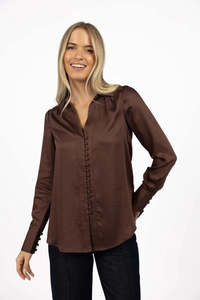 Poppy Shirt - Cocoa