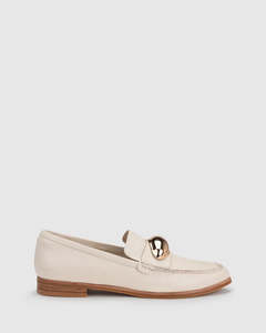 Footwear: Forge Loafer - Ivory