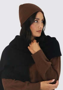 Accessories: Natalie Merino Beanie - Husk