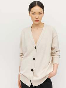 Marvin Cardi (Cotton Knit) Toast Marle