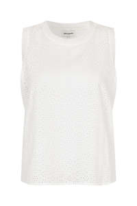 Moll Top - White Broderie
