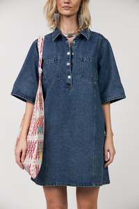 Lollys Laundry Mola Dress - Blue