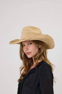 Remain Sara Hat - Natural with Shell