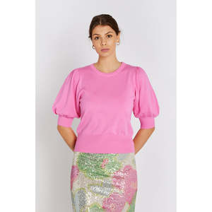 Knitwear: Rue de Femme Sorrel Knit - Peony