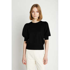 Knitwear: Rue de Femme Sorrel Knit - Black
