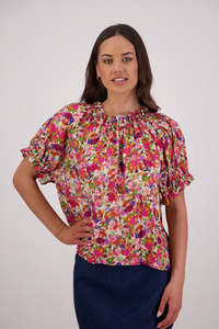Briarwood Teddy Top - Bright Floral