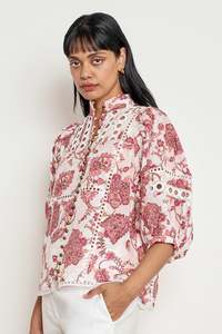 Zoe Kratzmann Extend Top - Rose Paisley