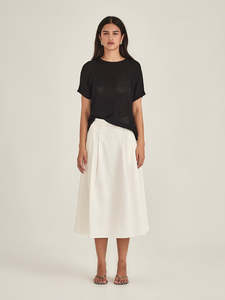 Sills Devon Skirt - Chalk