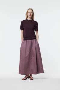 Gregory Dale Skirt - Dusty Mauve