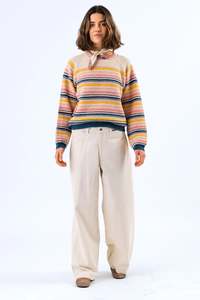 Lollys Laundry: Lollys Laundry Florida Pants - Creme