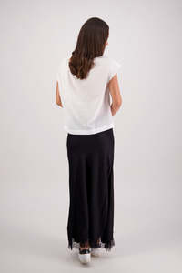 Briarwood Tallulah Skirt - Black/Black Lace