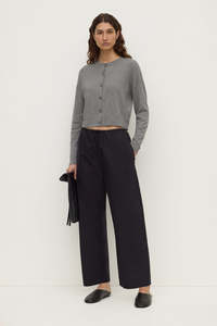 Trousers: Assembly Label Amara Pant - Black