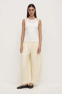 Assembly Label Lola Barrel Pant - Vanilla