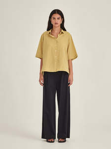 Sills Jenne Cape Blouse - Dijon