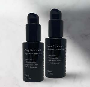 Our Range: BUNDLE OFFER 'Stay Balanced' Hydrate + Exfoliant x 2