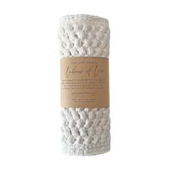 Cotton Face Cloth White