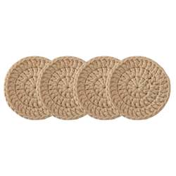 Big Humans: Reusable Cotton Face Wipe Sand - 4 Pack