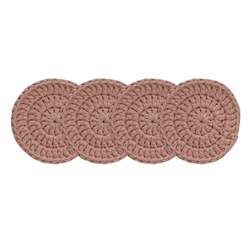 Reusable Cotton Face Wipe Blush - 4 Pack