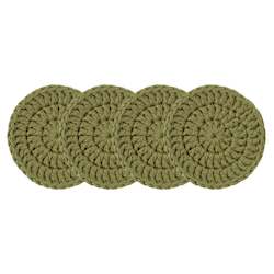 Big Humans: Reusable Cotton Face Wipe Olive - 4 Pack