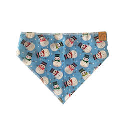 Christmas Dog Bandana Snowman