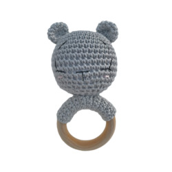 Best Sellers: Evie Bear Rattle Grey