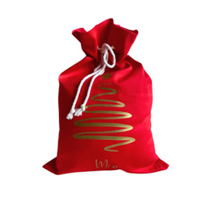 Christmas Collection: Premium Red Santa Sack - Personalised