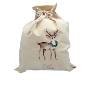 Christmas Collection: Premium Santa Sack Reindeer - Personalised