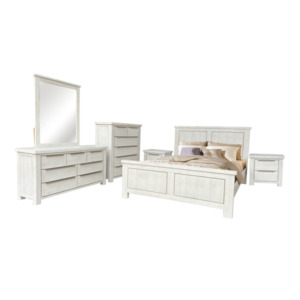Amanda Bedroom Suite (Whitewash) La Casa Life