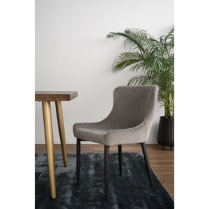 SASKIA Dining Chair - Steel Colour La Casa Life