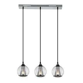 Triple Globe Pendant W/ Edison Bulbs La Casa Life