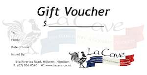 Gift Vouchers: La Cave Gift Cards