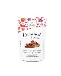 Dolfin Milk Chocolate Caramels with Berries 45g - BBD 25.03.25