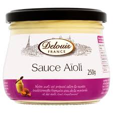 Clearance Past Bbd: Traditional Aioli sauce 250gr Delouis - BBD 05.25
