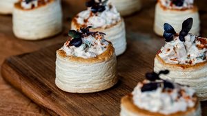 Products: Smoked Chicken & Espelette Pepper Vol Au Vent