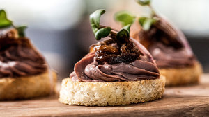 Products: Chicken Liver Mousse on Brioche (GFO)