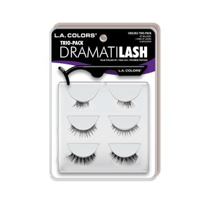 Dramatilash Trio Pack Eyelash Kit - L.A. Colors New Zealand