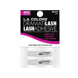Eye Lash Glue Clear - Travel 2 Pack - L.A. Colors New Zealand