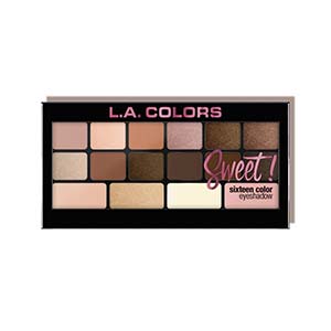 Sweet 16 Color Eyeshadow - L.A. Colors New Zealand