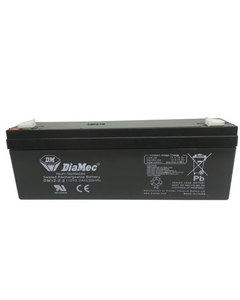 Products: Diamec DM12-2.2 12V 2.2AH SLA Battery