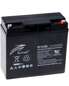 Products: Ritar RT12180 12V 18AH SLA battery F13 Plug